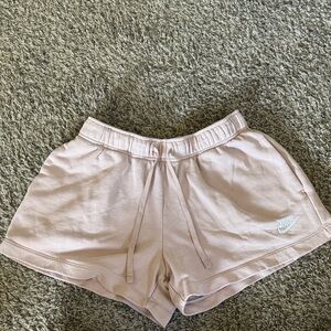 Nike Women's Light Pink Athletic Shorts